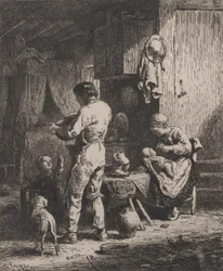 Le repas, 1864