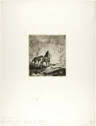Voyageur à cheval
