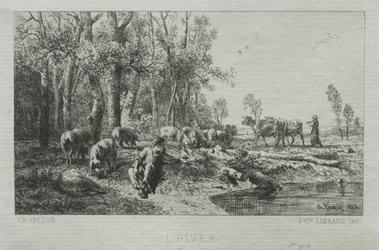 Hiver, 1864