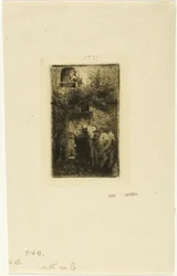 Femme à la fenêtre de l