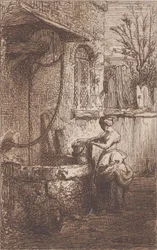 Femme à un puits, 1842