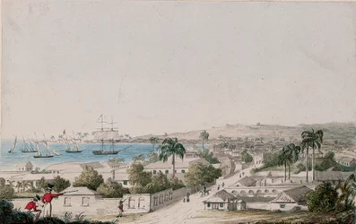 Vue de la baie de Carlisle et de Bridgetown, Barbade