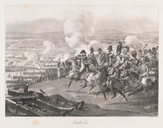 Bataille de Iéna, début du XIXe siècle