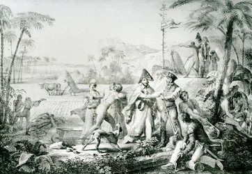 Seuls les lauriers poussent sans culture, illustration pour le général Lallemand (1774-1839) au Champ d