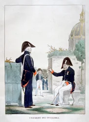 Uniforme des Invalides, France, 1823