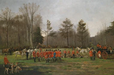 Avant la chasse au renard