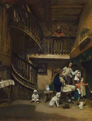 Famille bretonne, 1842