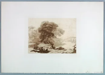 Dessin, paysage (d