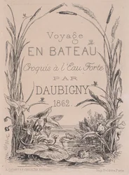 Frontispice, Voyage en bateau