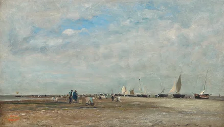 Les ramasseurs de coquillages, Trouville