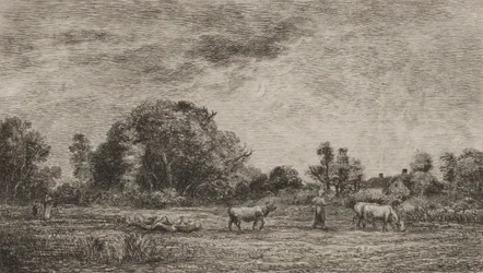 Lever de Lune, 1861