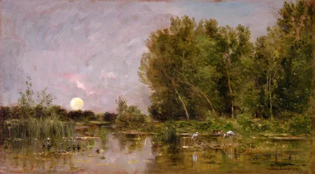 Lever de lune, 1877