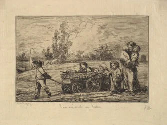 Embarquement, 1861