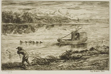 Garçon de navire tirant sur la corde (Hauling on the Rope)