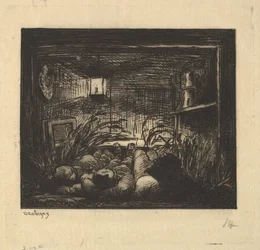 Dormir à bord du bateau, 1861