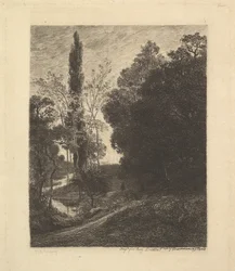 Les Rives de Cousin, vers 1850