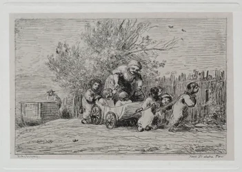 Le Voyage en Bateau : Héritage de la Charrette (Les Enfants avec la Charrette)