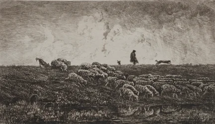 La Douche, vers 1851