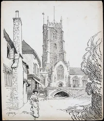 Église prieurale de Saint-Georges, Dunster, Somerset