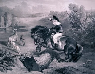 Le premier saut, 1857