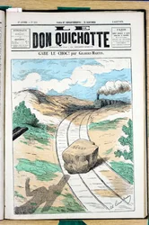Couverture de "Le Don Quixote", numéro 111, Satirique en Couleurs