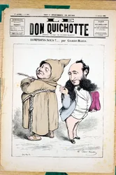 Couverture de "Le Don Quixote", numéro 330, Satirique en Couleurs