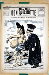 Couverture de "Le Don Quixote", numéro 321, Satirique en Couleurs