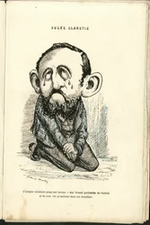 Illustration de Charles Gilbert-Martin (1839-1905) dans « Grimaces contemporaines »