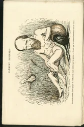 Illustration de Charles Gilbert-Martin (1839-1905) dans « Grimaces contemporaines »