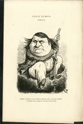 Illustration de Charles Gilbert-Martin dans « Grimaces contemporaines »