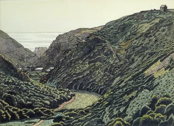 La vallée de Valency, Boscastle, Cornouailles