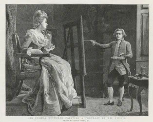 Sir Joshua Reynolds à Londres