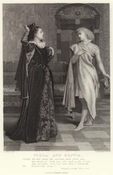 Viola et Olivia, La Nuit des rois, Acte I, Sc V