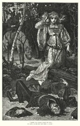 Les Collines de Yarrow (gravure)