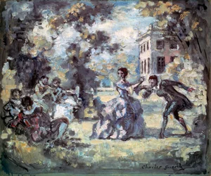 Scène amoureuse, vers 1908