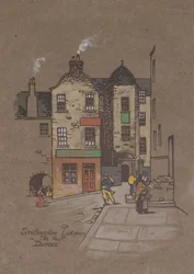 Strathmartine Lodgings, dans la voûte, Dundee