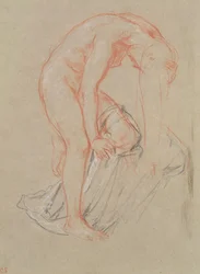 Femme se déshabillant