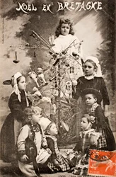 Joyeux Noël, Les enfants sages, Bretagne, France