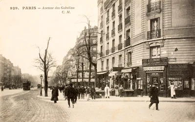 Avenue des Gobelins, Paris, Seine, Île-de-France, France