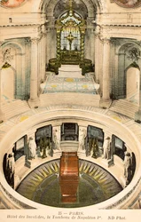 Carte postale/Tombe de Napoléon Ier/Invalides/Paris/Seine/Île-de-France/France