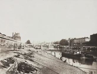 Vue depuis le Pont de la Concorde, 1852
