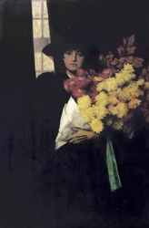 Chrysanthèmes, c.1900