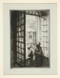 Une fenêtre du vieil Hôtel-Dieu