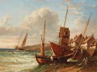 French : Sur la côte bretonne On the Breton Coast