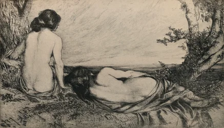 Nymphes près de la mer, 1905