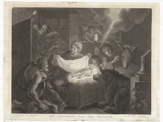 Naissance du Christ et adoration des bergers