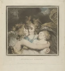 Deux anges et un enfant