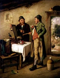 Admirant son reflet
