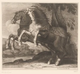 Chevaux cabrés