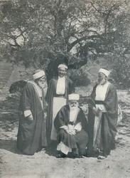Chefs druzes, vers 1913